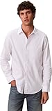 Calvin Klein Camisa Hombre Solid Oxford Classich Shirt Camisa informal, Blanco (Brilliant White)