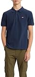 Levi's Housemark Polo Camiseta, Dress Blues D, Hombre