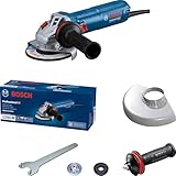 Bosch Professional amoladora angular con cable GWS 12-125 S (Ø del disco: 125 mm, 1200 W)