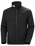 Helly Hansen Hombres Chaqueta Crew 2.0, Negro