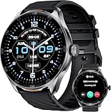 OUKITEL Reloj Inteligente Hombre Redondo, 1.39" HD Llamadas Bluetooth, 100+ Modos Deportivos