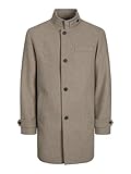 Abrigo de lana de cuello alto de Jack & Jones