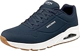Skechers Uno Stand On Air, Zapatillas Hombre, Navy Durabuck Trim, 42 EU