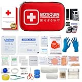 NUVEXIA® SUPER Botiquin De Primeros Auxilios PREMIUM 200 Piezas I kit De Supervivencia para Coche