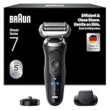 Braun Afeitadora Eléctrica Series 7 Máquina Barba En Seco Y Mojado 3 Modos De Afeitado 60 Min De Uso
