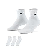 Nike U NK Everyday Cush Ankle 3Pr Socks, Hombre,