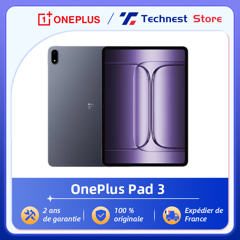 OnePlus Pad 3 Snapdragon 8 Elite, pantalla de 13,2", batería 12140mAh, cámara de 13MP, carga de 80W