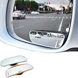 Espejo de Ángulo Muerto en Vidrio Real para Coche, Espejo Lateral Ciego 360°