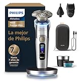 Philips i9000 Prestige Ultra, Afeitadora Eléctrica Hombre, Máquina de Afeitar Barba Seco y Húmedo