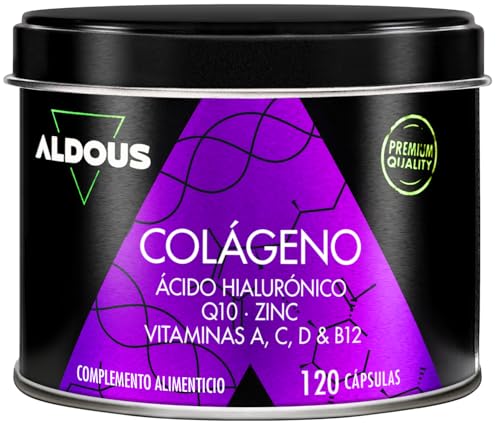 Colágeno Hidrolizado Puro + Ácido Hialurónico + Coenzima Q10 + Vitaminas y B12 + Zinc