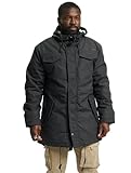 Brandit Marsh Lake Teddyparka, Hombre, Antracita