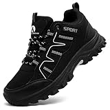 ASOCO DREAM Zapatillas de Senderismo para Hombre Zapatillas de Trekking Transpirable Antideslizante