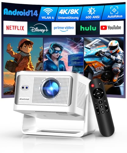 Alwtniet Proyector Portátil 4K