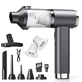 GARAID 4en1 Aspirador de Mano, 25000Pa Mini Aspirador Potente Portátil, 6000mAh Aspiradora