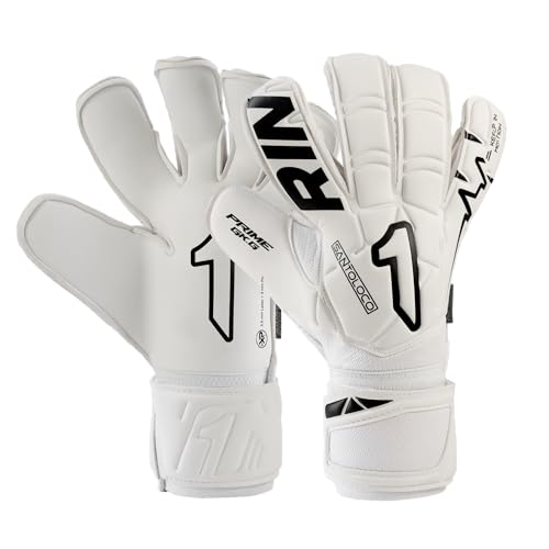 Rinat Guante de Portero Santoloco Prime, Blanco, Unisex Adulto
