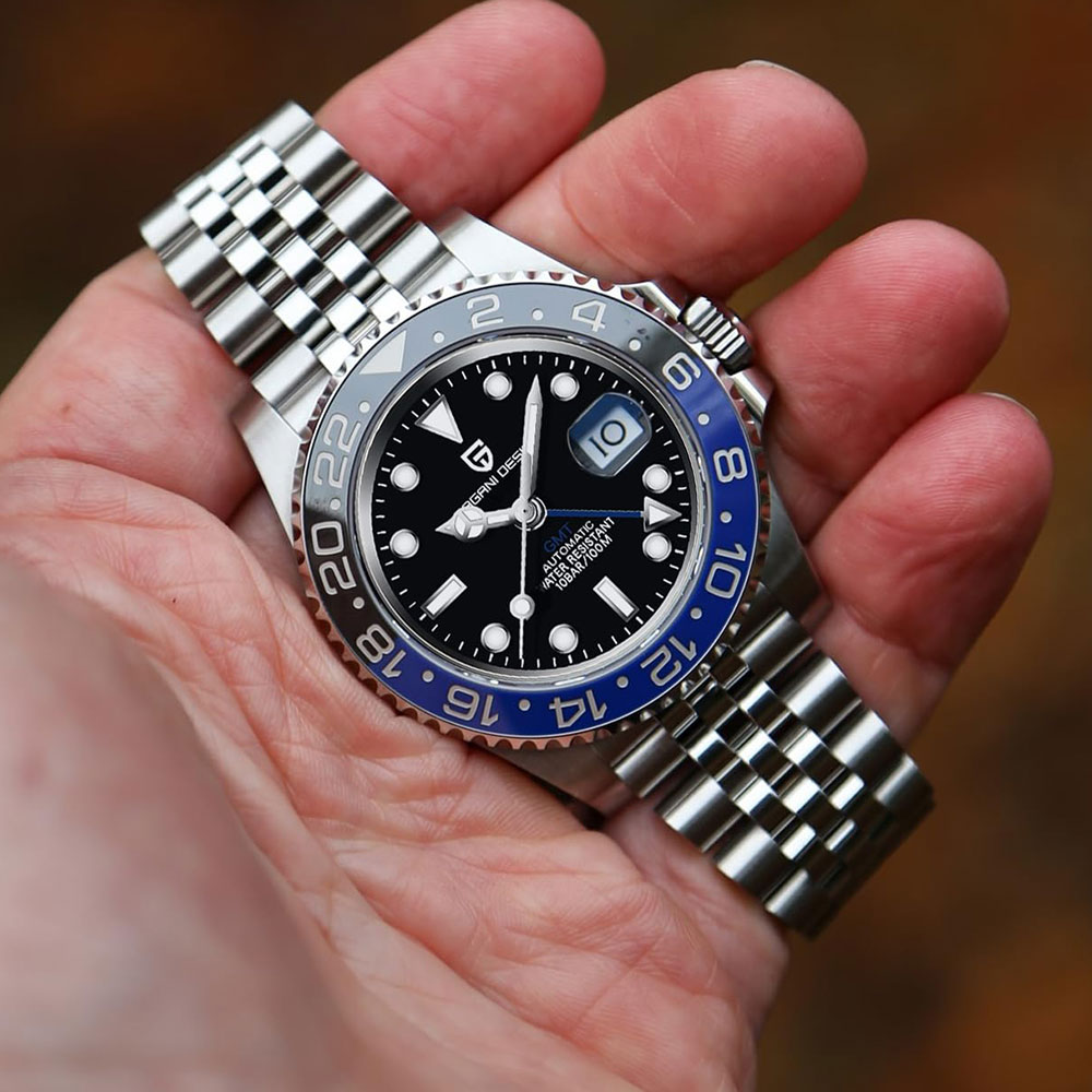 Reloj Automático y Mecánico Pagani Design 1662 con Cristal de Zafiro y Resistente al Agua hasta 100m