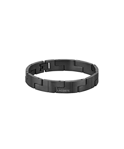 Lacoste Brazalete de eslabón para Hombre Colección LACOSTE CATENA Negro