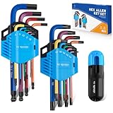 Juego de 18 llaves Allen