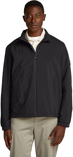 Tommy Hilfiger Chaquetón Hombre con cremallera, Negro