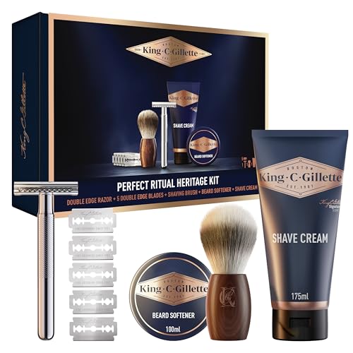King C. Gillette Kit Barba Hombre Rutina Clásica Perfecta