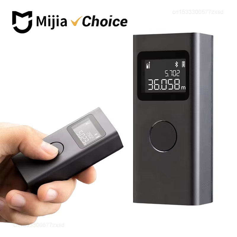 Medidor de Distancia Láser Inteligente Mijia, Cinta Métrica, Funciona con la Aplicación Mi Home