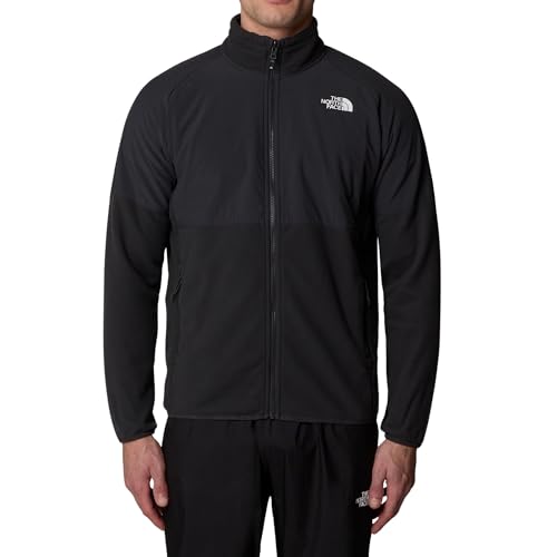 THE NORTH FACE M Glacier Heavyweight Full Zip HD Sweatshirt Hombre ASPHLTGY/ASPHLTGY/TNFBL