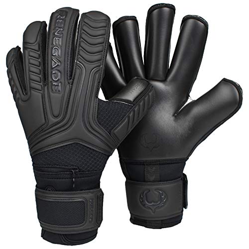 Renegade GK GK Vulcan Onyx Guantes de Portero con Endo Pro-tek Protección Dedo