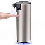Dispensador Automático de Jabón Acero Inoxidable: Sensor Infrarrojos Sin Contacto