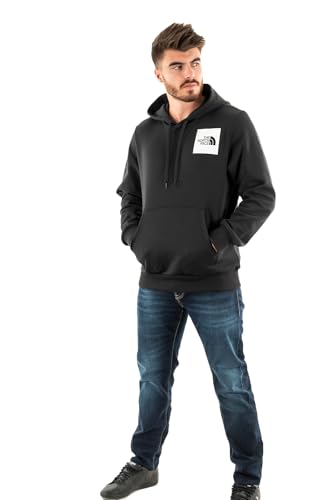 THE NORTH FACE M Fine Hoodie Sweatshirt Hombre TNF Black