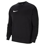 Nike CW6902 M NK FLC PARK20 Crew Sweatshirt Mens Black/White