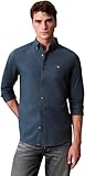 Calvin Klein Camisa LS Solid Oxford Classic LV140EM125 Otras Camisas, Azul