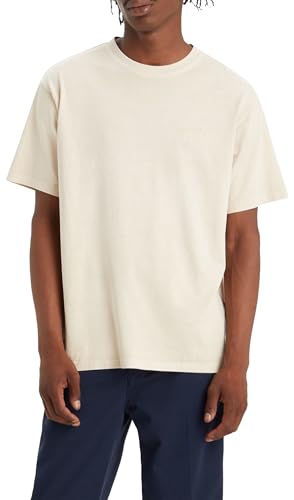 Levi's Hombre Red Tab Vintage Tee, Camiseta, Fog Garment Dye Fog