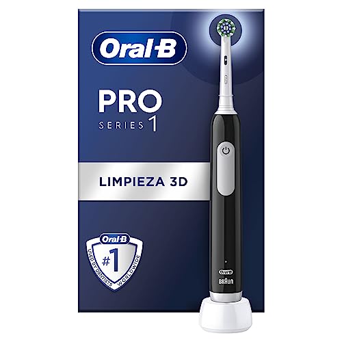 Oral-B Pro Series 1 Cepillo de Dientes Eléctrico con Mango Recargable y Cabezal, Diseñado por Braun