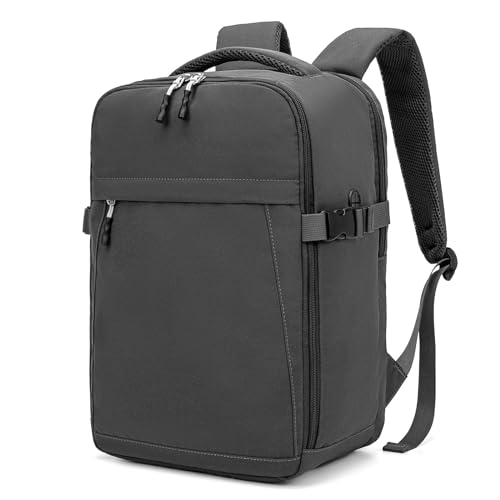 Mochila de Viaje para Cabina Avion (Ryanair, Wizz Air, Easyjet) Antirrobo y Resistente Al Agua