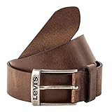 Levi's New Duncan, Cinturón Unisex adulto, Marrón (Dark Brown), 95