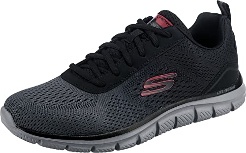 Skechers Track Ripkent, Zapatillas , Black Mesh/Charcoal Trim