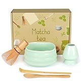 Zanfqvo Juego de escobas Matcha de 5 piezas accesorios japoneses para Ceremonial Match (color cian)
