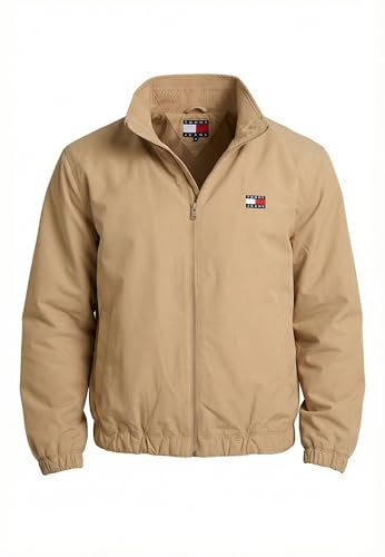 Tommy Jeans Essential Jacket  Beige (Gentle Gold) para Hombre
