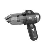 EBOSSOM Aspirador de Mano 4 en 1,Aspiradora sin Cable Coche de 12kPa,Mini Aspirador Potente