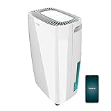 Cecotec Deshumidificador Big Dry 4000 Expert Connected. Control Wifi, 10L/día, Depósito 2,5L