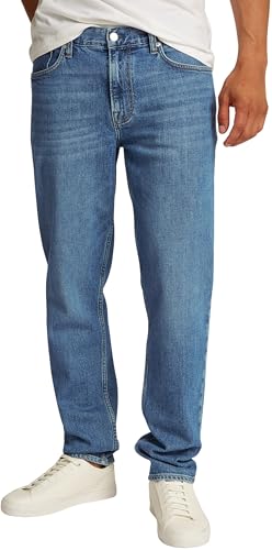 Tommy Hilfiger Vaqueros Hombre Tapered Roger Indigo Tapered Fit, Azul
