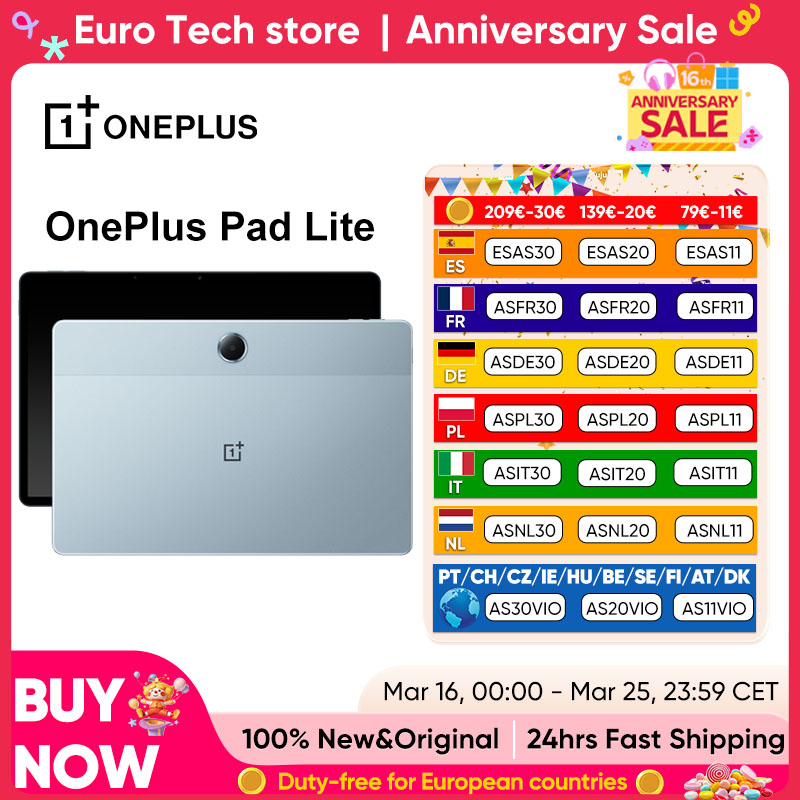OnePlus Pad Lite Tablet 11"