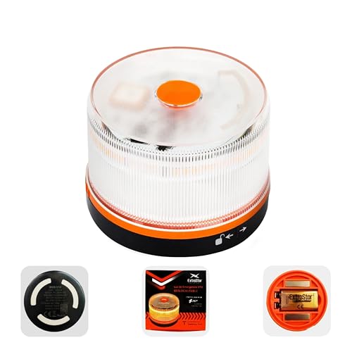 HIBRON EXTRASTAR Luz Emergencia Baliza V16 Homologada DGT con Geolocalización