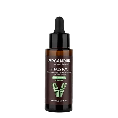 ARGANOUR Vitalytox Exfoliante Capilar Natural, 50ml, Tratamiento Purificante para Cuero Cabelludo