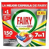 150 cápsulas de lavavajillas Fairy Platinum Limón