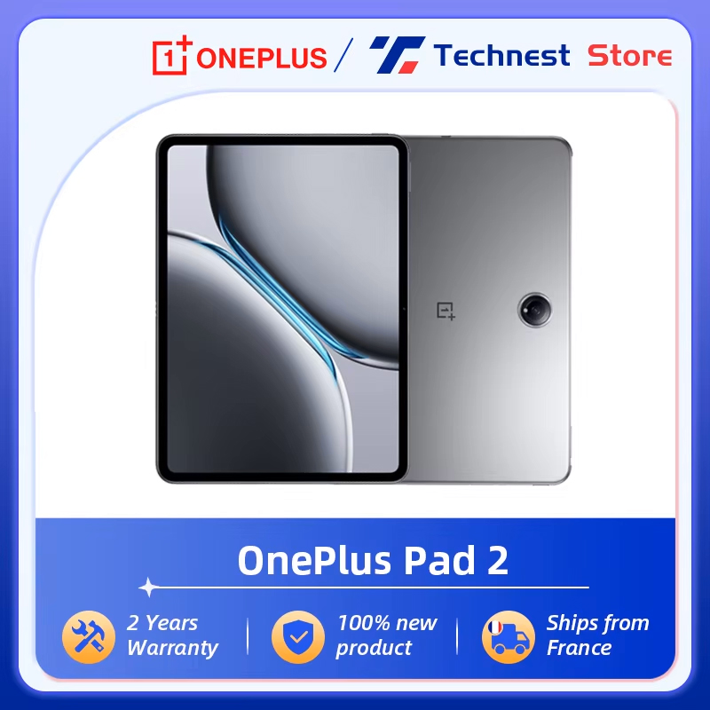 OnePlus Pad 2 Tablet 12GB 256GB Snapdragon 8 Gen 3 Chipset 3K 12" Pantalla 9510mAh Batería