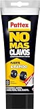 Pattex No Más Clavos Original, adhesivo de montaje resistente, pegamento fuerte madera, metal y más