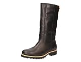 Panama Jack Mujer Botas Estilo Motero, Negro