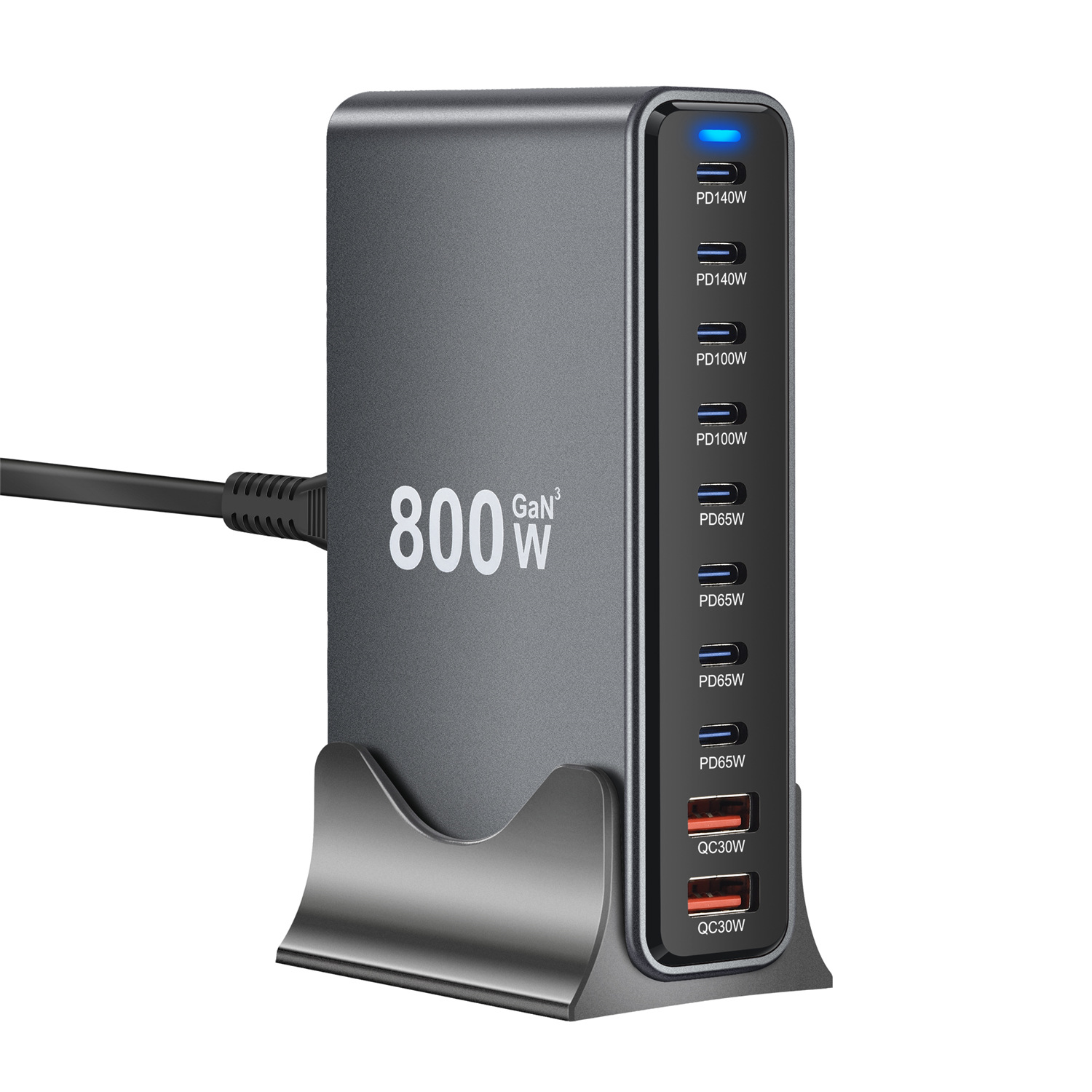 Cargador GaN de 800W USB C