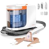 uwant Limpiador de Tapicerías con Sistema de Vapor y Agua Caliente, 18 kPa de Potente Succión